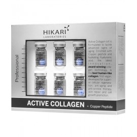 Hikari Active Collagen Set + Copper peptide 6 vials + 20ml